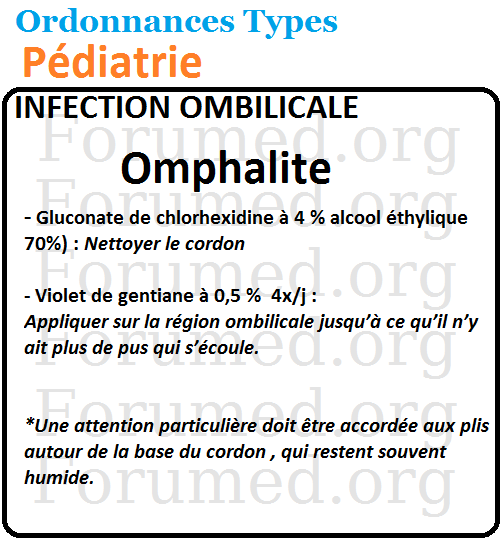 INFECTION OMBILICALE Omphalite 