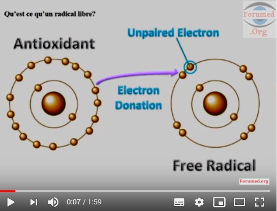Mécanisme du stress oxydatif et les radicaux libres oxydant