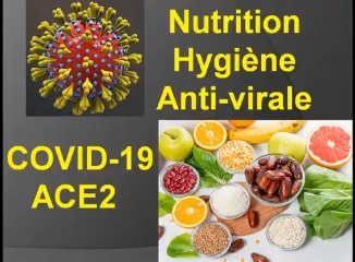 Nutrition et Hygiène Anti-virale Covid19 explications scientifiques sur Sars Cov-2 Protéine S ACE2 